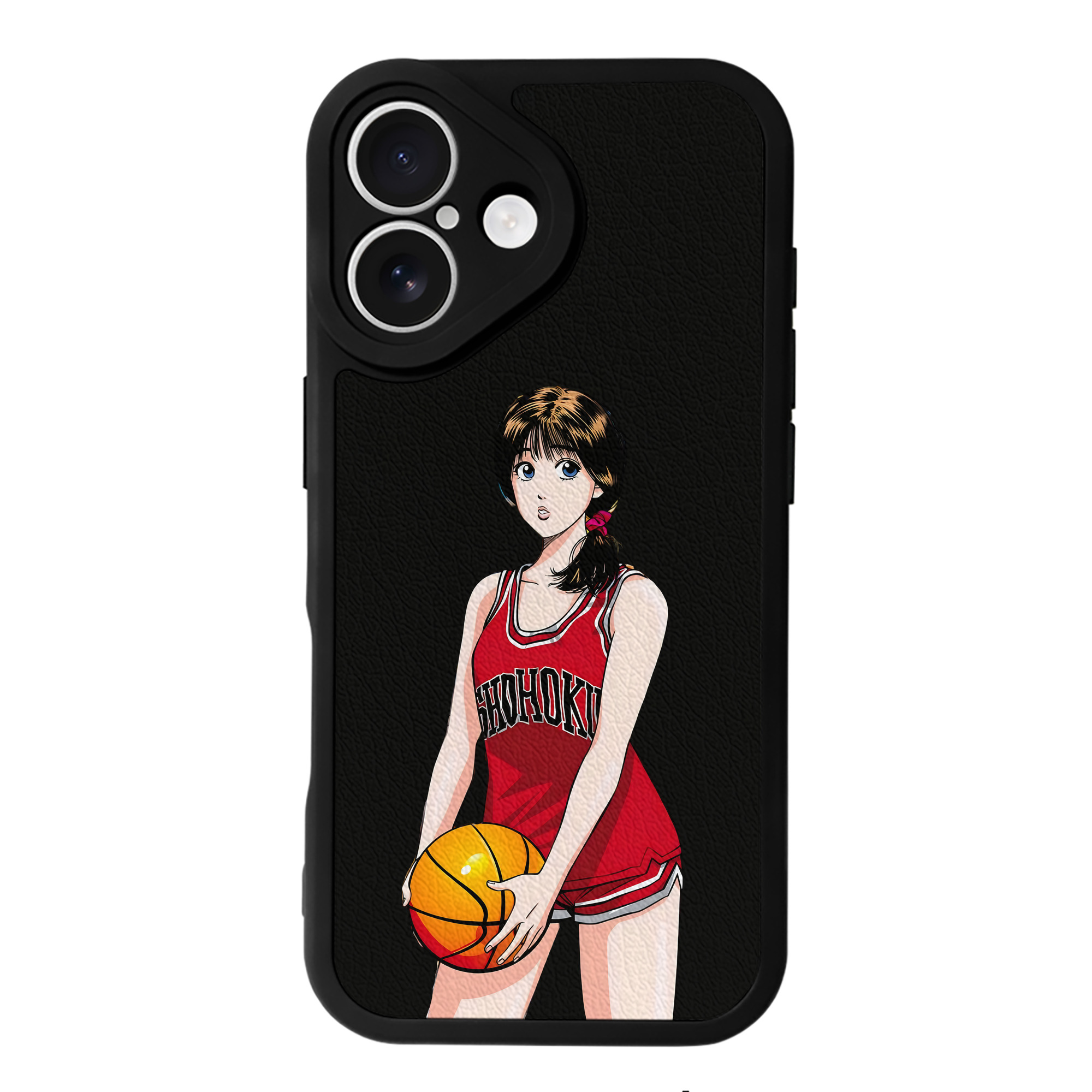 （画像用） SLAM DUNK／スラムダンク 【iPhone 16シリーズ対応】シリコンスマホケース（レザー調） 材質：シリコン